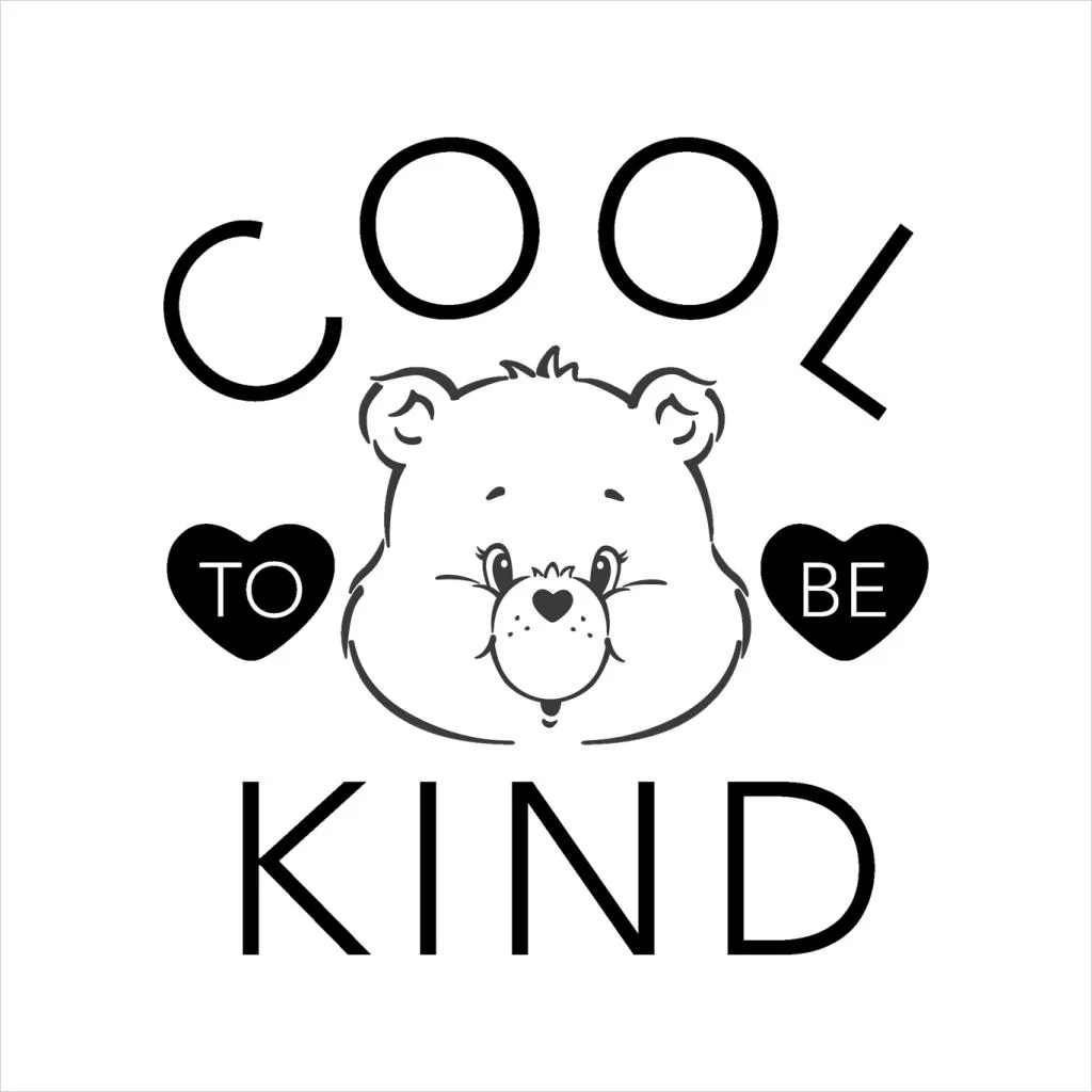 Tenderheart Bear Cool To Be Kind Women's Hooded Sweatshirt - Image 2