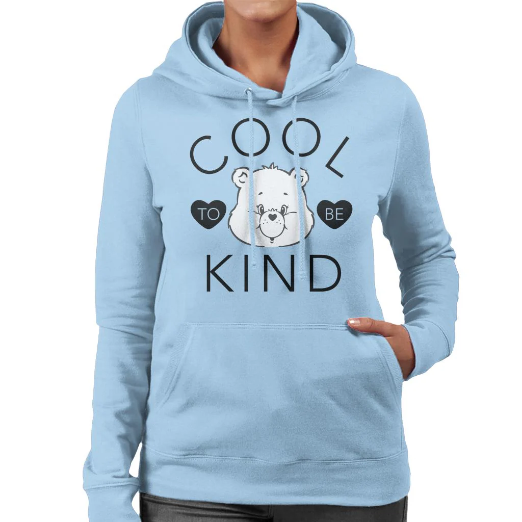Tenderheart Bear Cool To Be Kind Women's Hooded Sweatshirt - Image 3