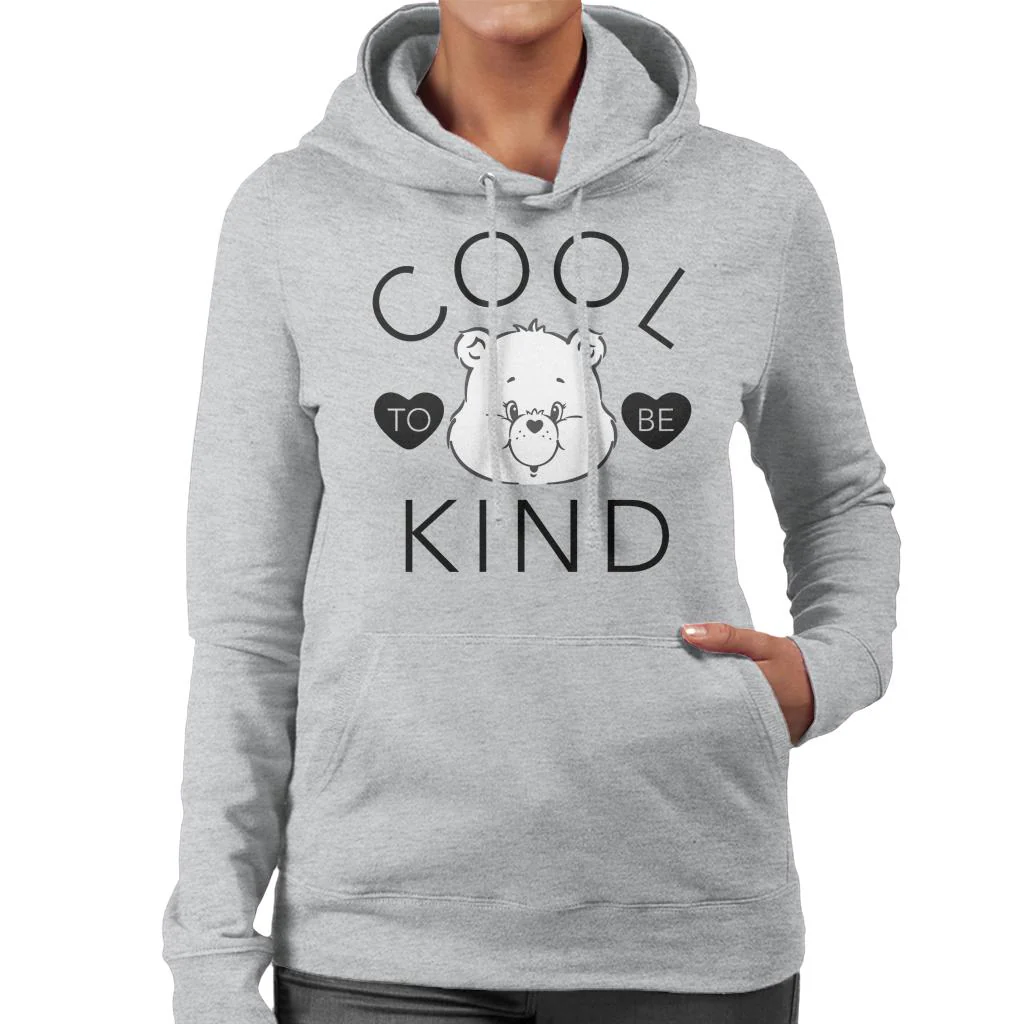 Tenderheart Bear Cool To Be Kind Women's Hooded Sweatshirt - Image 4