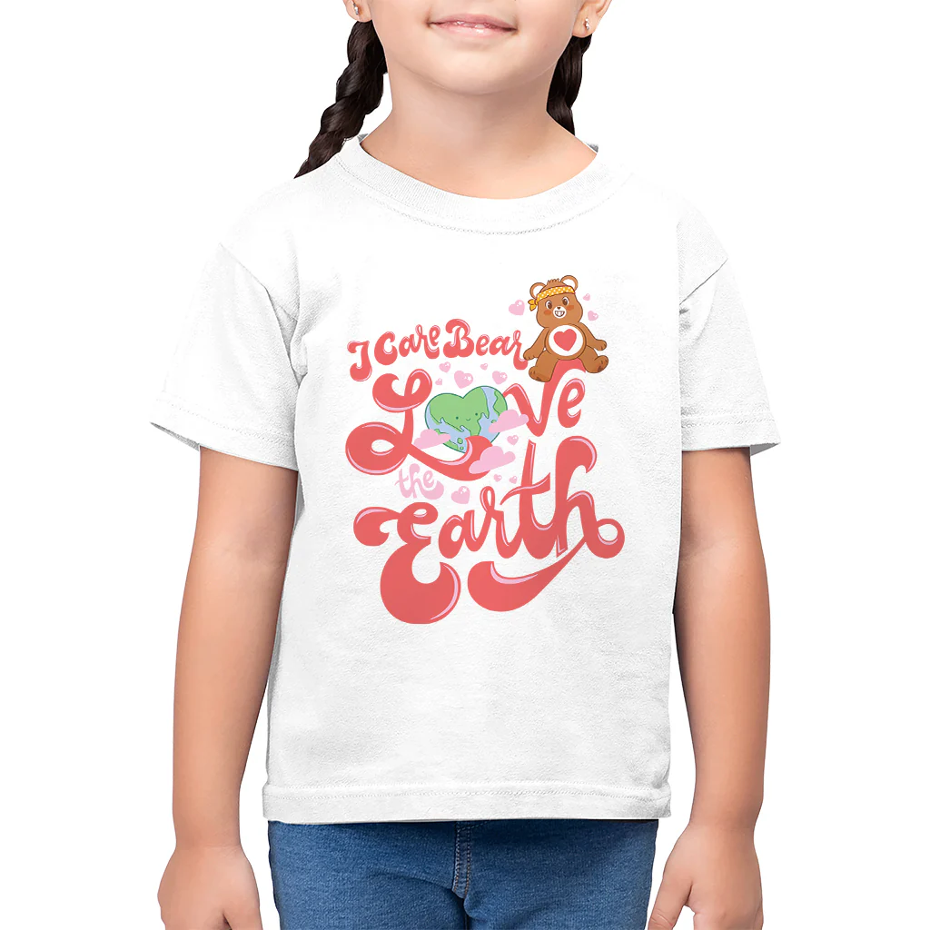 Tenderheart Bear Love The Earth Kids T-Shirt