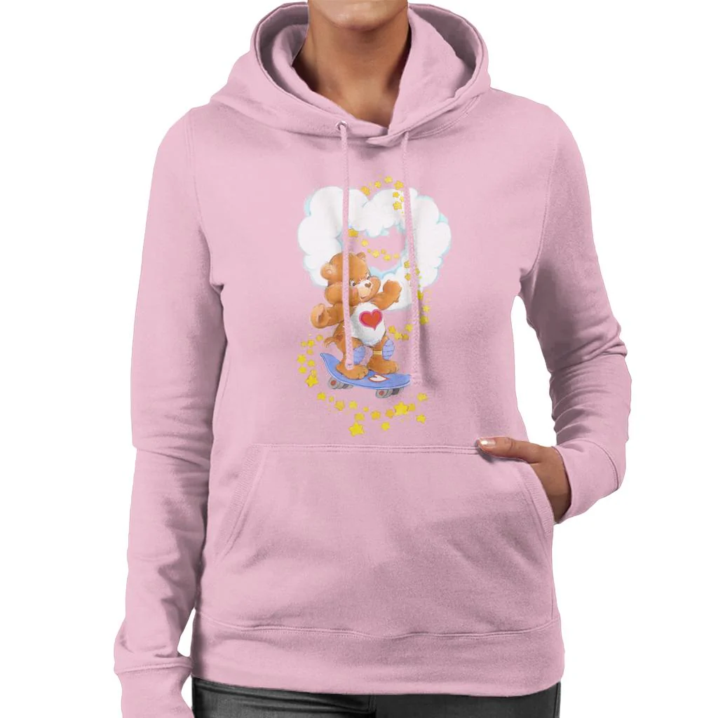 Tenderheart Bear Stars Women's Hooded Sweatshirt