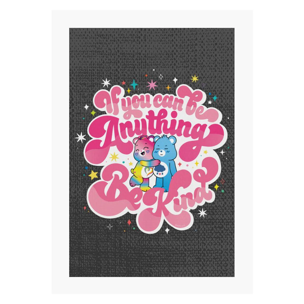 Togetherness Bear Be Kind A4 Print - Image 4