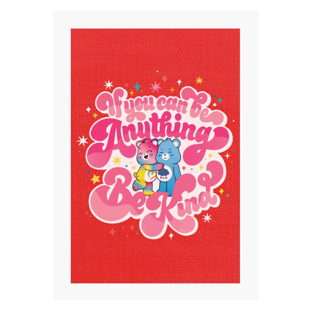 Togetherness Bear Be Kind A4 Print - Image 5