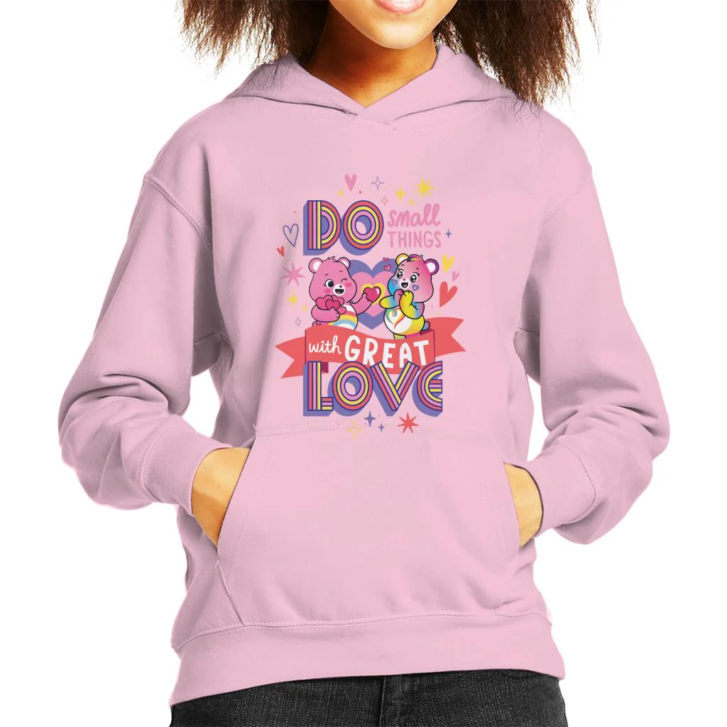 Togetherness Bear Great Love Kids Hooded Sweatshirt - Image 6