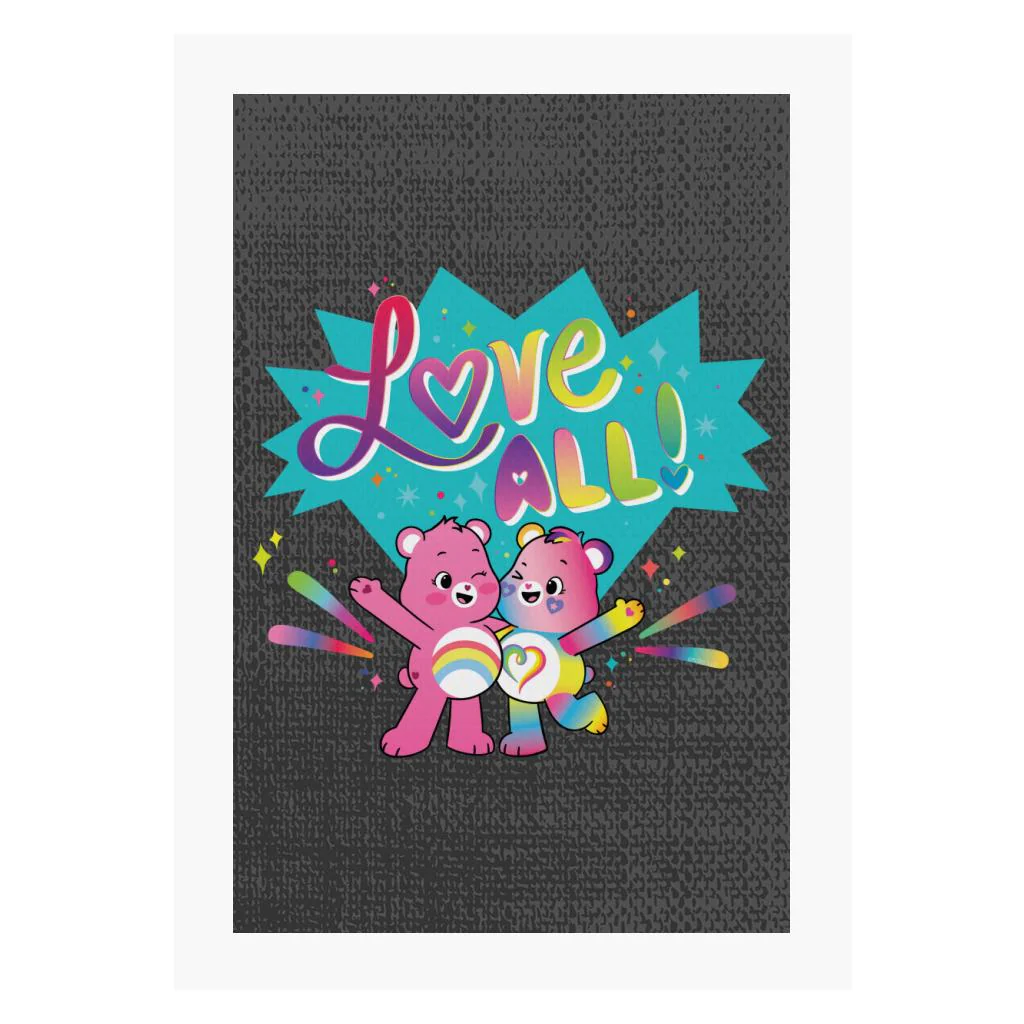 Togetherness Bear Love All A4 Print - Image 3