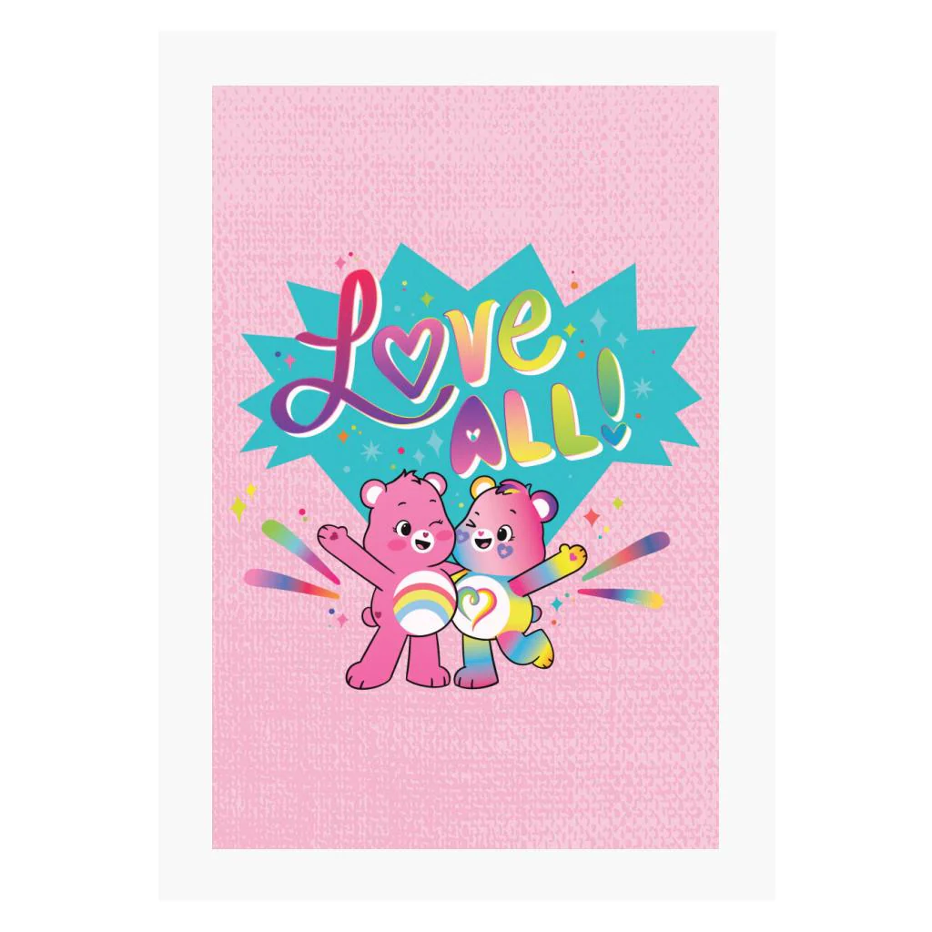 Togetherness Bear Love All A4 Print - Image 6