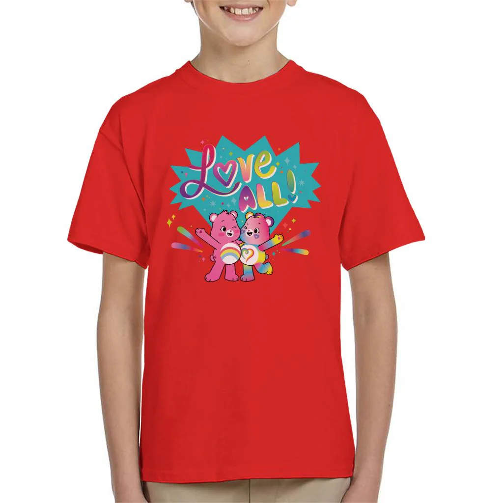 Togetherness Bear Love All Kids T-Shirt - Image 5