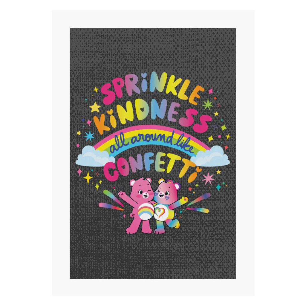 Togetherness Bear Kindness A4 Print - Image 3