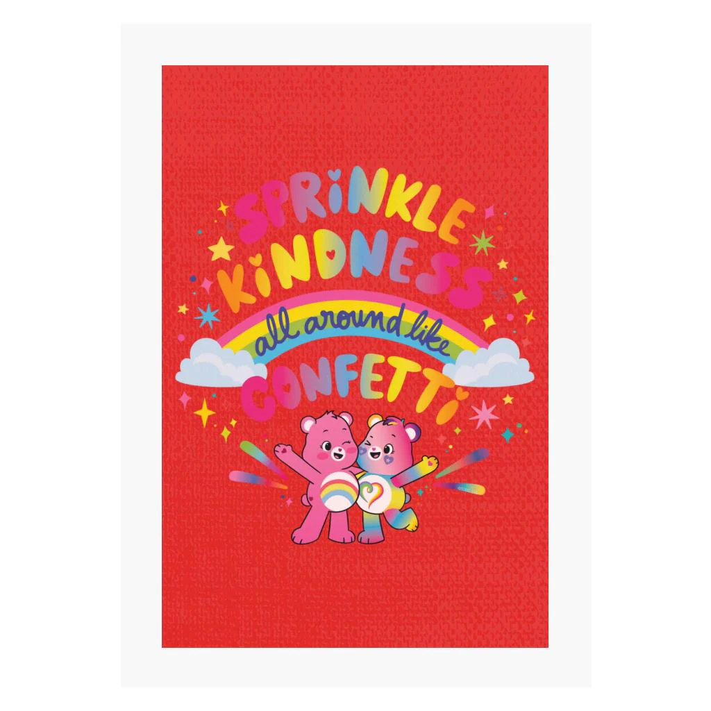 Togetherness Bear Kindness A4 Print - Image 5