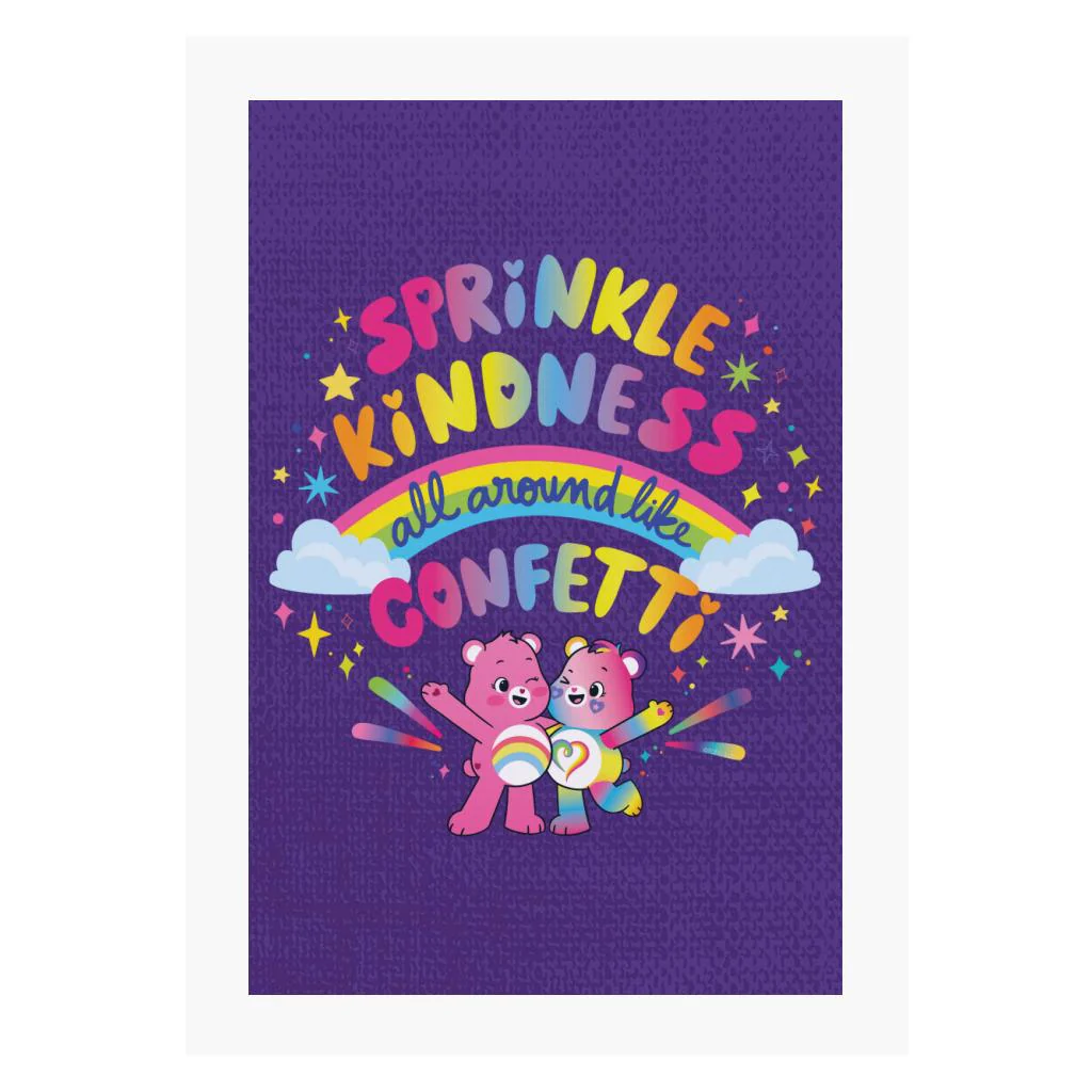 Togetherness Bear Kindness A4 Print - Image 6