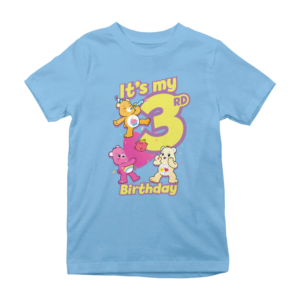 Care Bears Unlock The Magic 3rd - 8th Birthday Kid's T-Shirt - Image 3