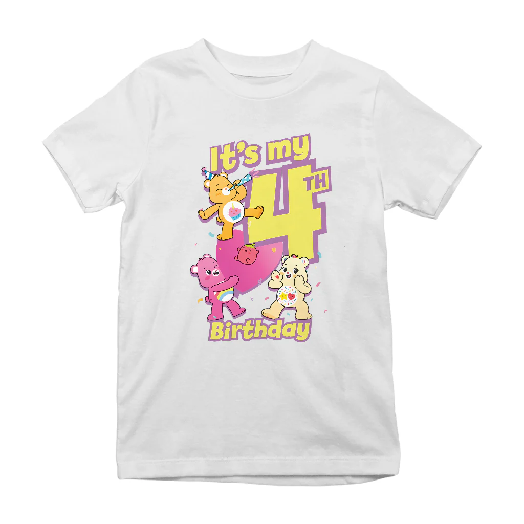 Care Bears Unlock The Magic 3rd - 8th Birthday Kid's T-Shirt - Image 4