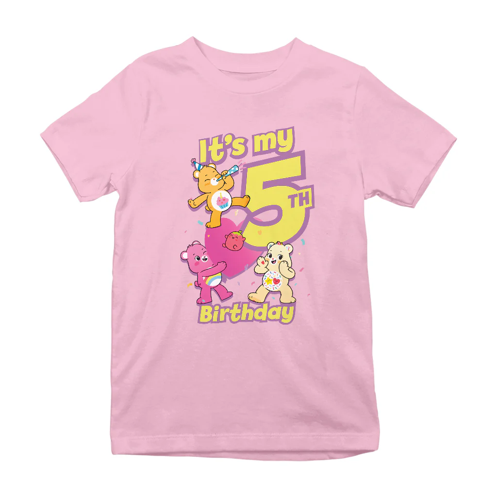 Care Bears Unlock The Magic 3rd - 8th Birthday Kid's T-Shirt - Image 8