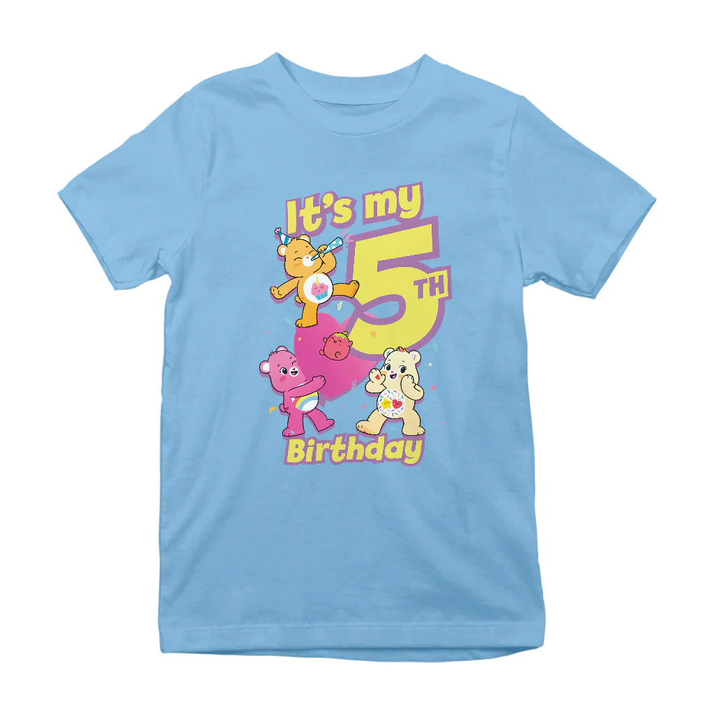Care Bears Unlock The Magic 3rd - 8th Birthday Kid's T-Shirt - Image 9