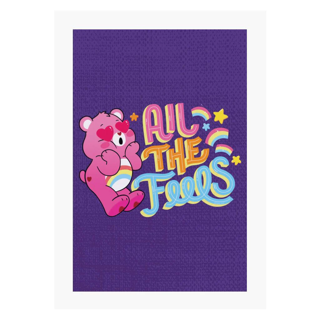 Unlock The Magic All The Feels A4 Print