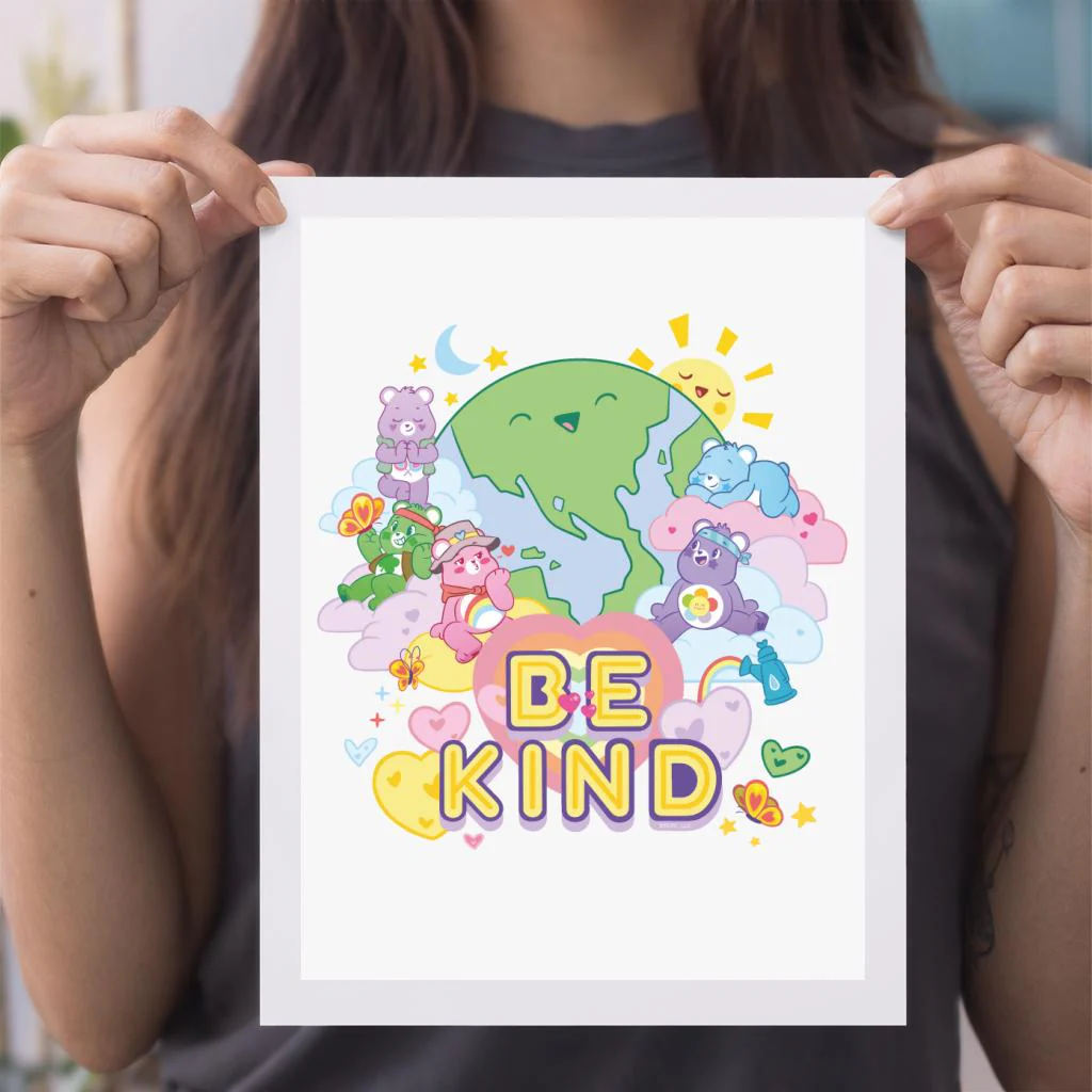 Unlock The Magic Be Kind On Earth A4 Print - Image 3