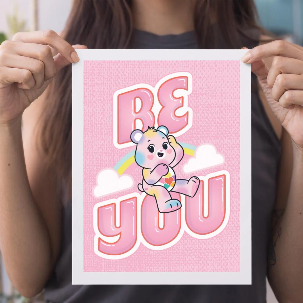 Unlock The Magic Be You A4 Print - Image 3