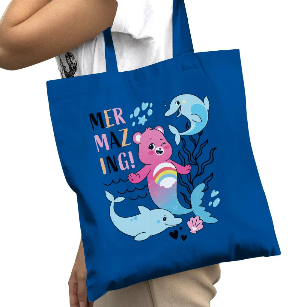 Unlock The Magic Cheer Bear Mermazing Tote Bag - Image 3