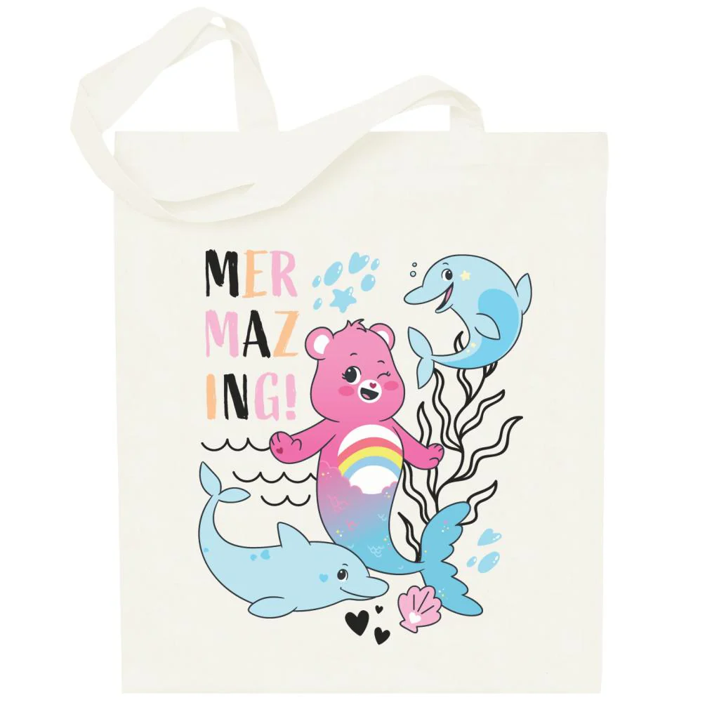 Unlock The Magic Cheer Bear Mermazing Tote Bag - Image 5