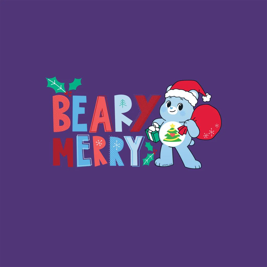 Unlock The Magic Christmas Beary Merry A4 Print - Image 2