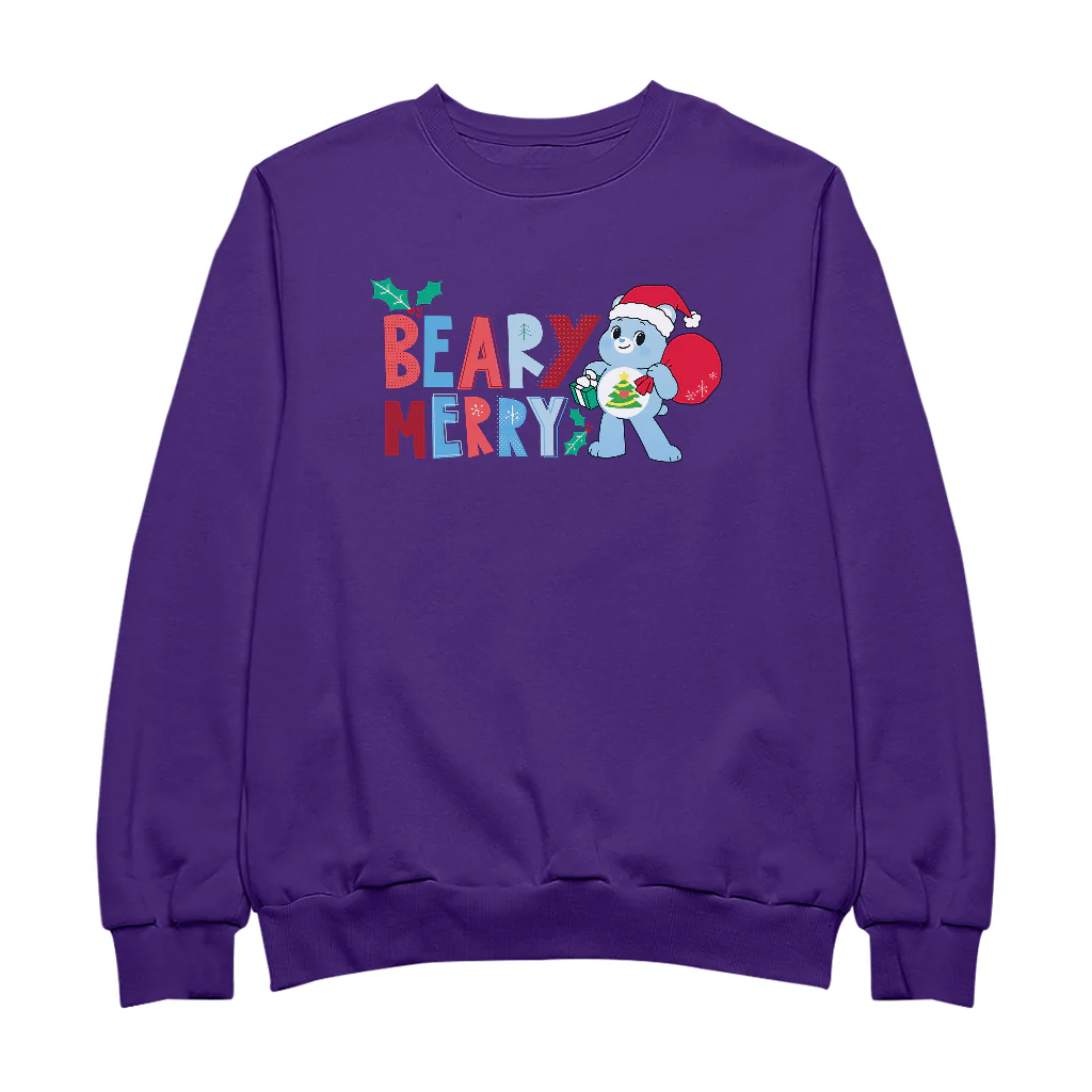 Care Bears Unlock The Magic Christmas Beary Merry Women's Sweatshirt - Image 10