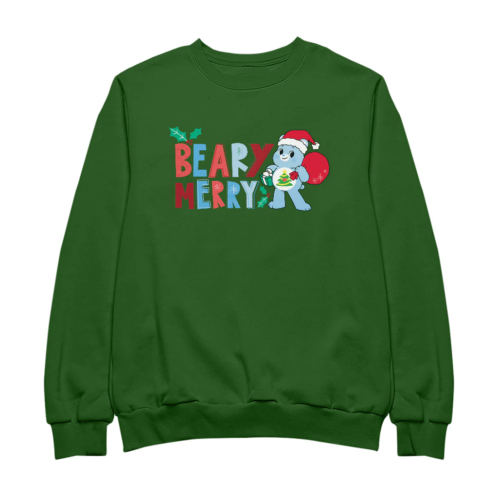 Care Bears Unlock The Magic Christmas Beary Merry Women's Sweatshirt - Image 5