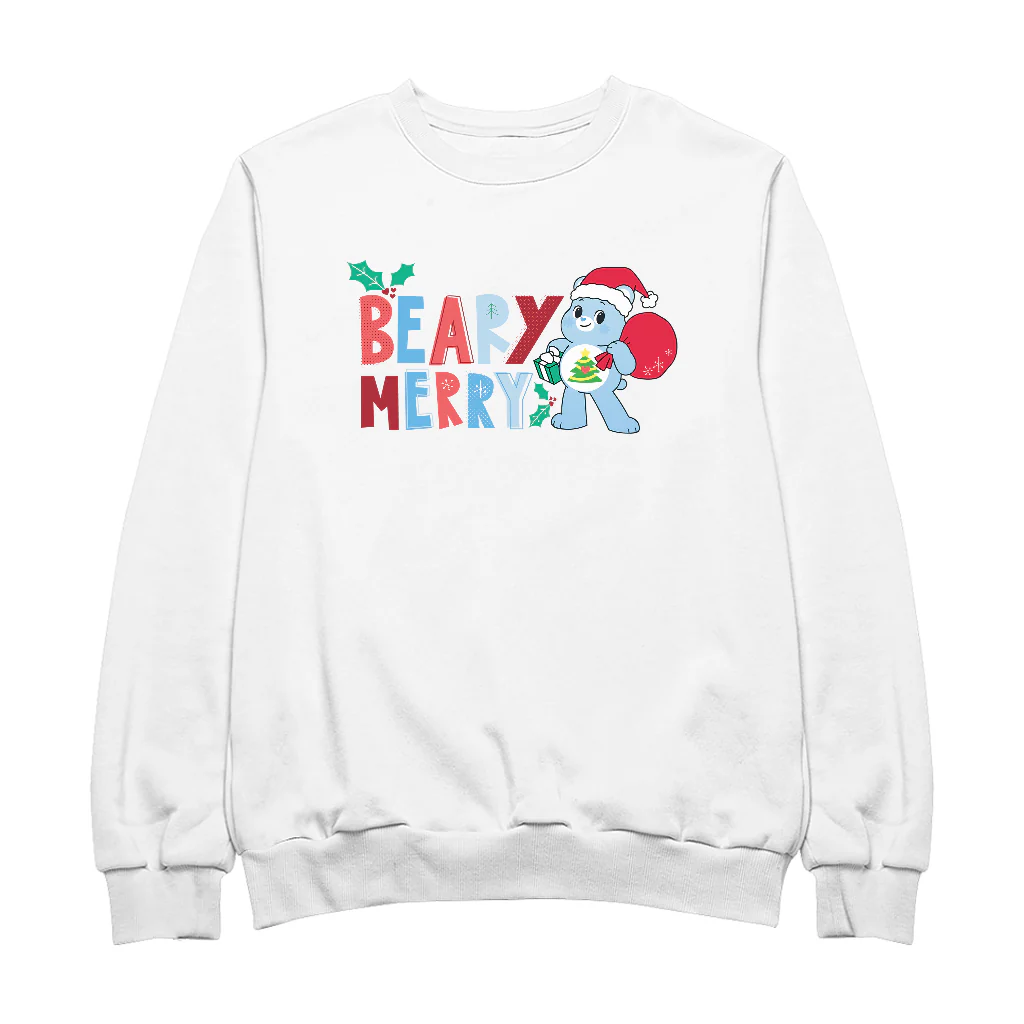 Care Bears Unlock The Magic Christmas Beary Merry Women's Sweatshirt - Image 7