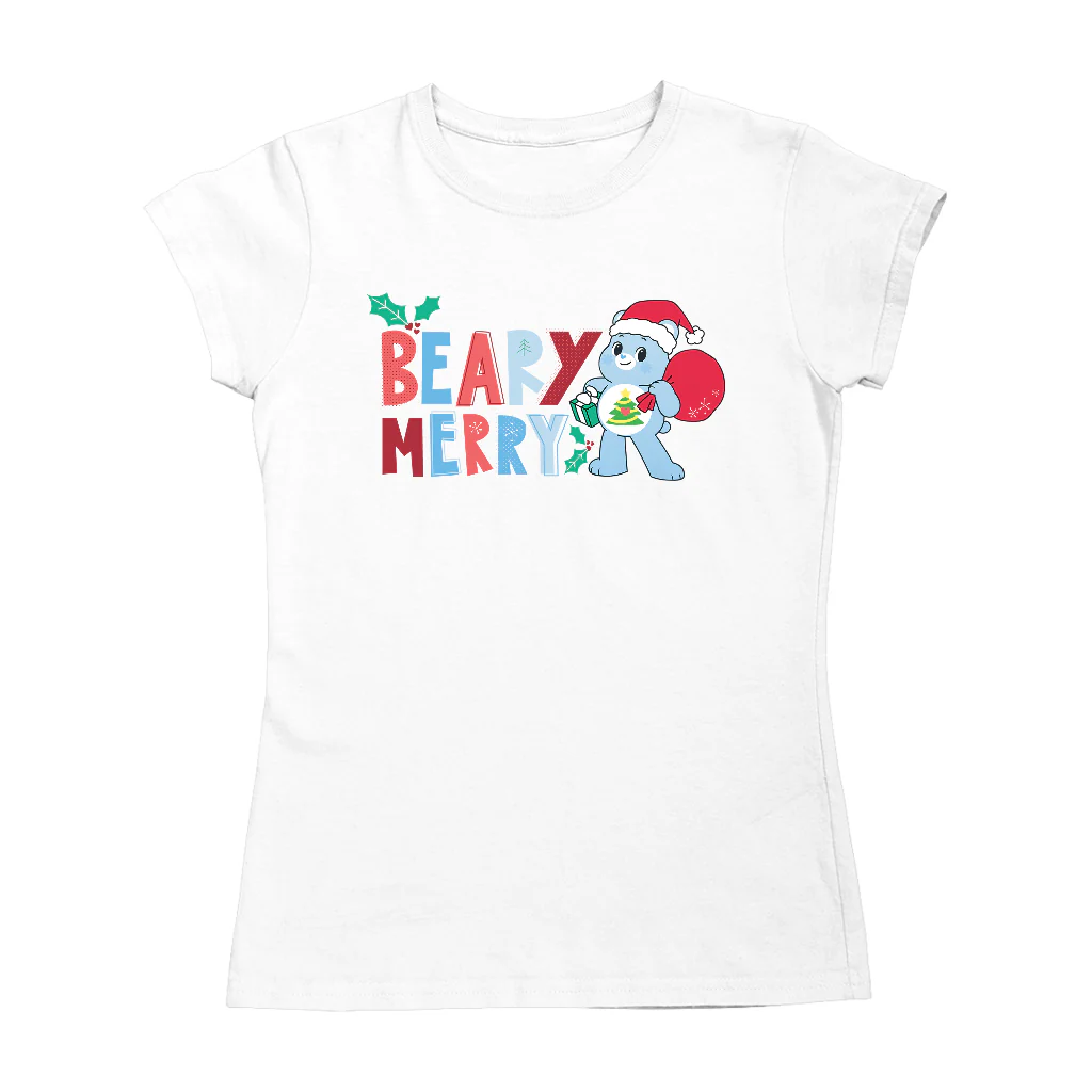Care Bears Unlock The Magic Christmas Beary Merry Women's T-Shirt