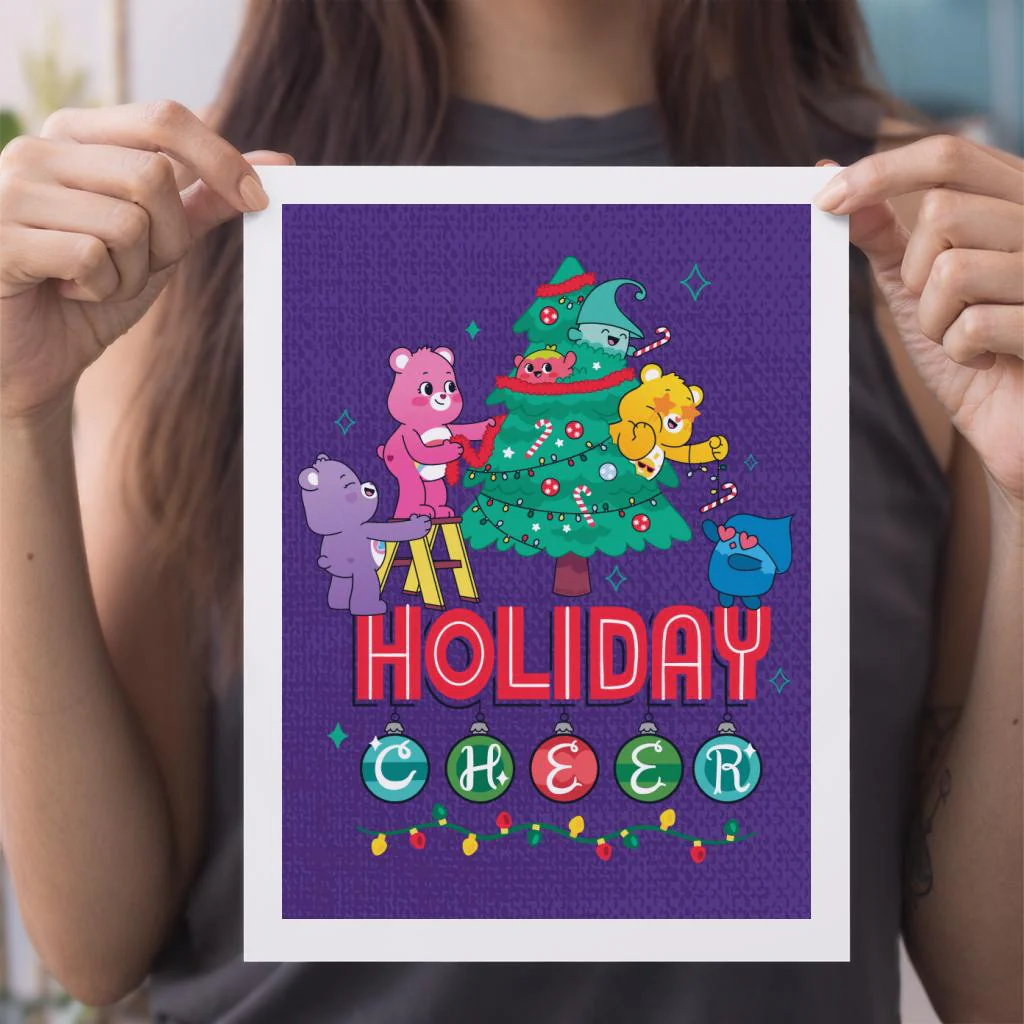 Unlock The Magic Christmas Holiday Cheer A4 Print - Image 3