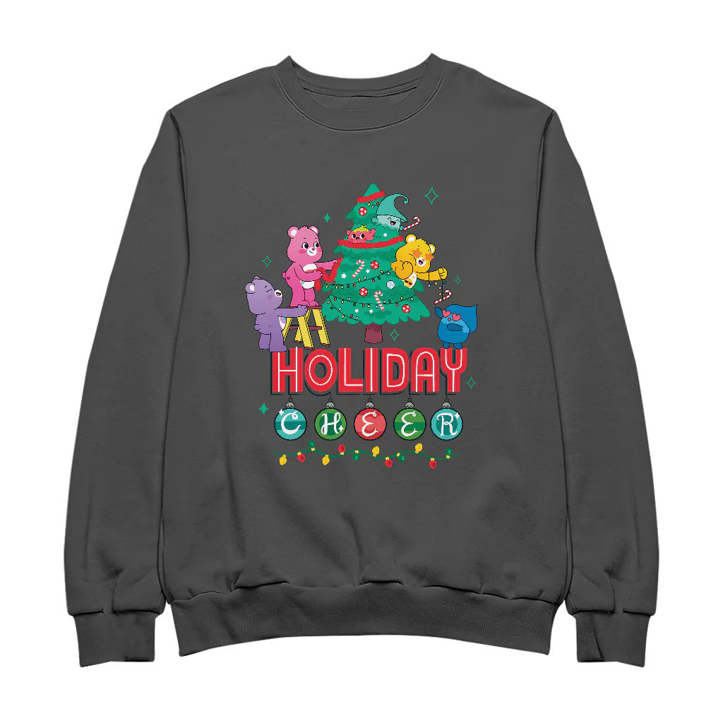 Care Bears Unlock The Magic Christmas Holiday Cheer Men's Sweatshirt - Image 3