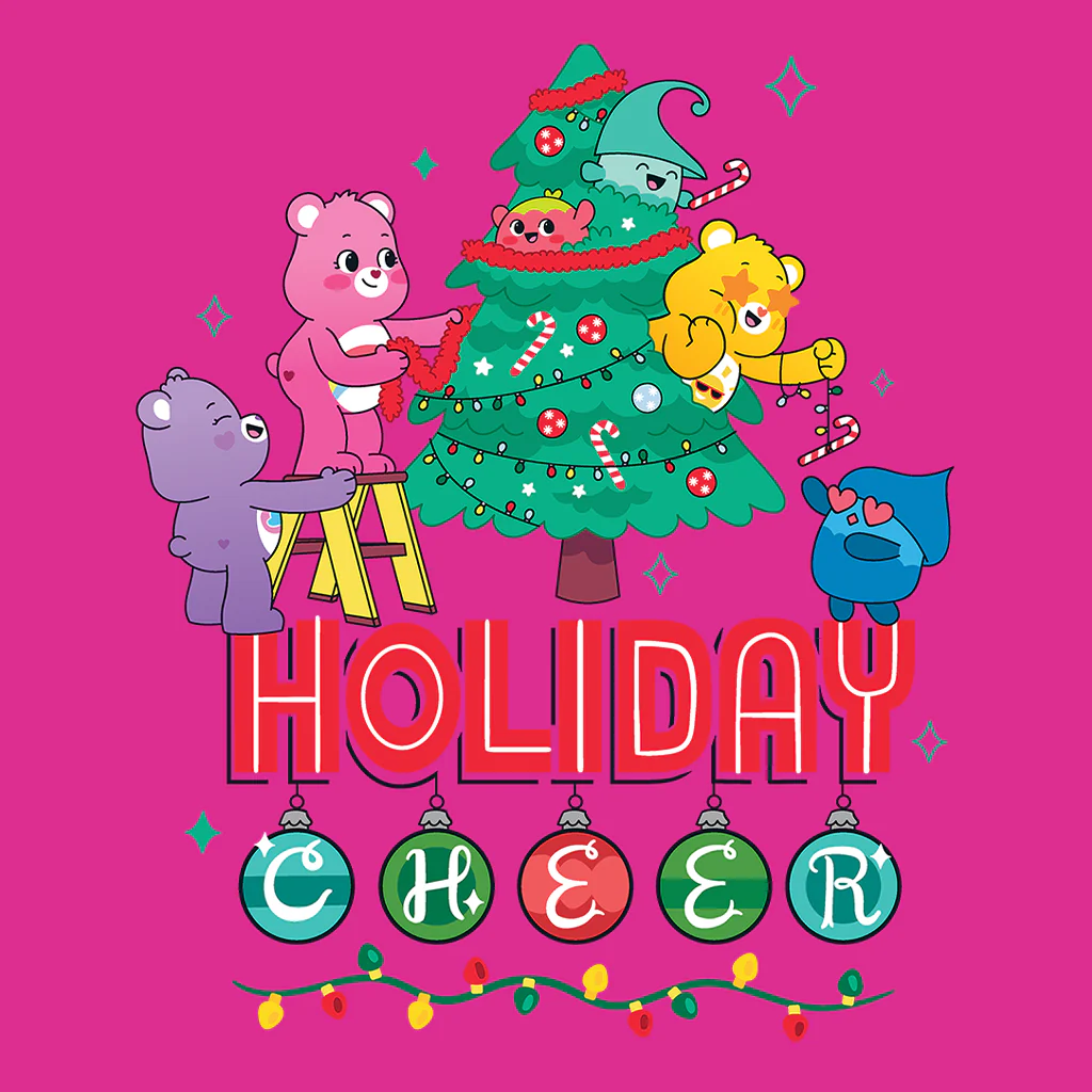 Care Bears Unlock The Magic Christmas Holiday Cheer Women's Hooded Sweatshirt - Image 10
