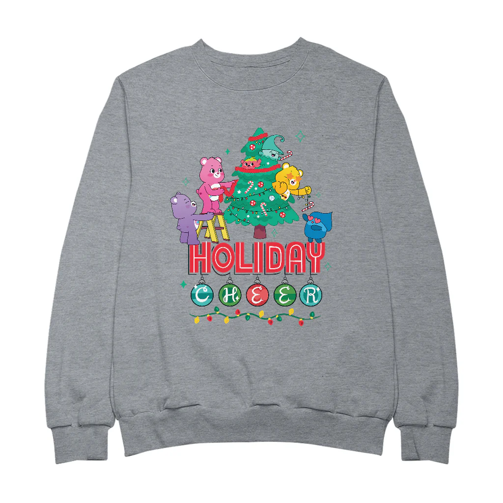 Care Bears Unlock The Magic Christmas Holiday Cheer Women's Sweatshirt - Image 5