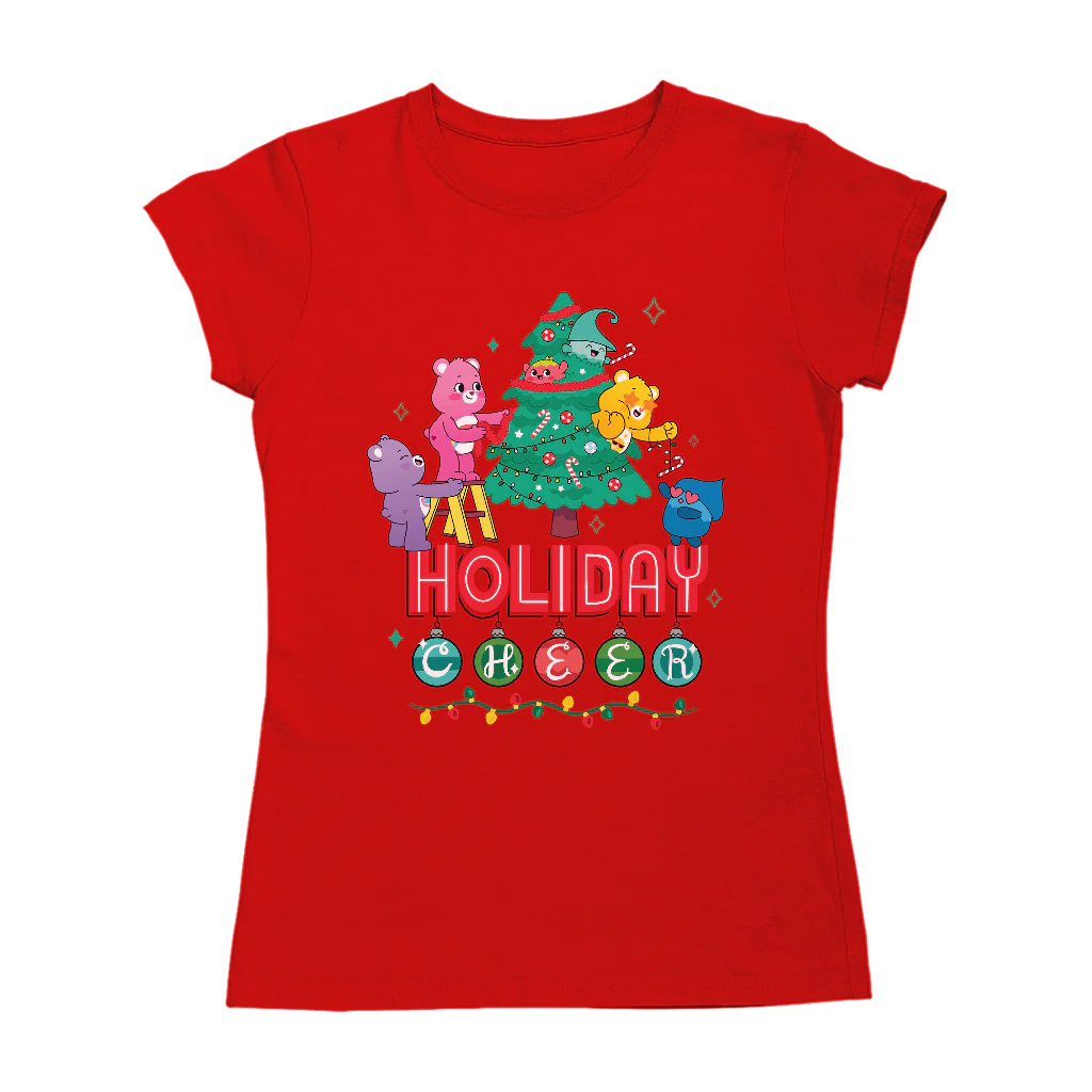 Care Bears Unlock The Magic Christmas Holiday Cheer Women's T-Shirt - Image 11