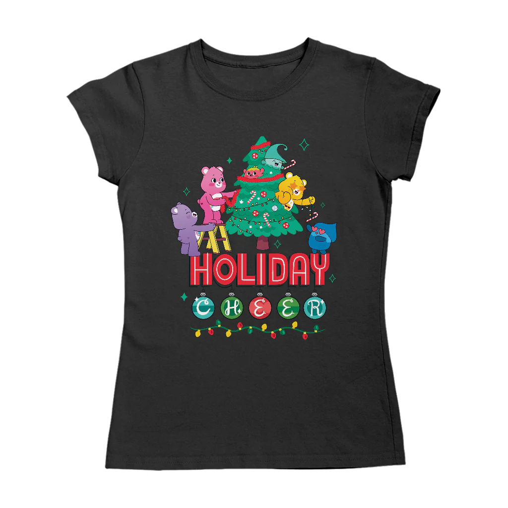 Care Bears Unlock The Magic Christmas Holiday Cheer Women's T-Shirt - Image 3