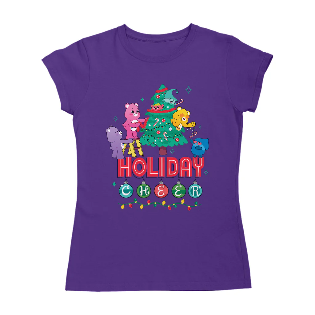 Care Bears Unlock The Magic Christmas Holiday Cheer Women's T-Shirt - Image 9