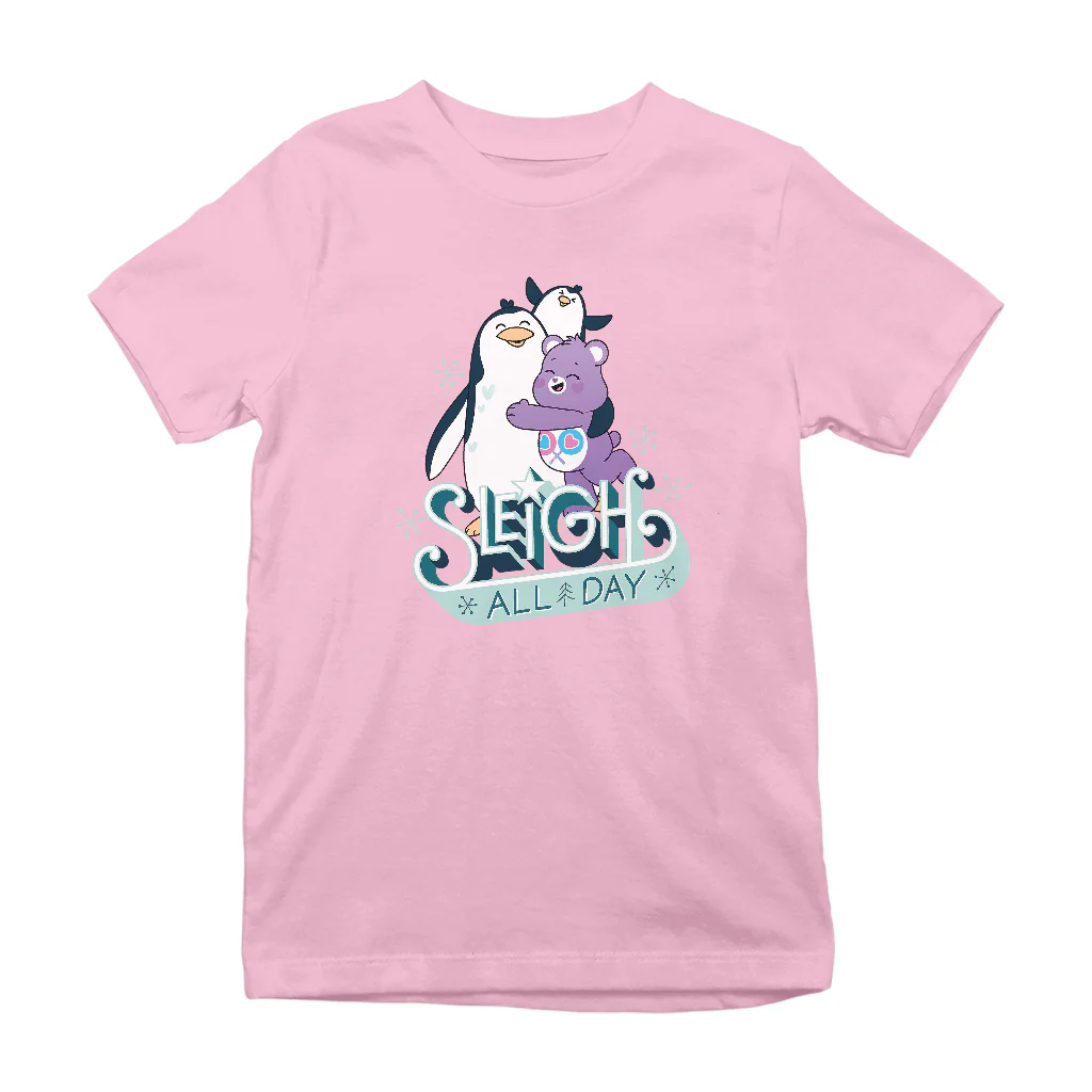 Care Bears Unlock The Magic Christmas Sleigh All Day Kids T-Shirt - Image 11