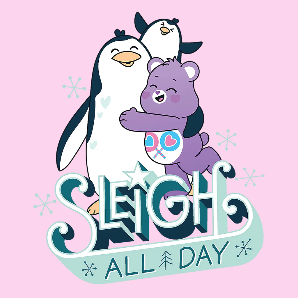 Care Bears Unlock The Magic Christmas Sleigh All Day Kids T-Shirt - Image 12