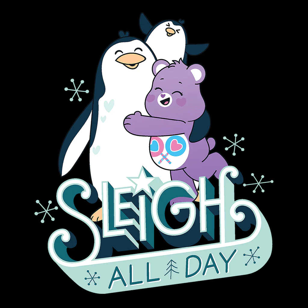 Care Bears Unlock The Magic Christmas Sleigh All Day Men's Hooded Sweatshirt - Image 2
