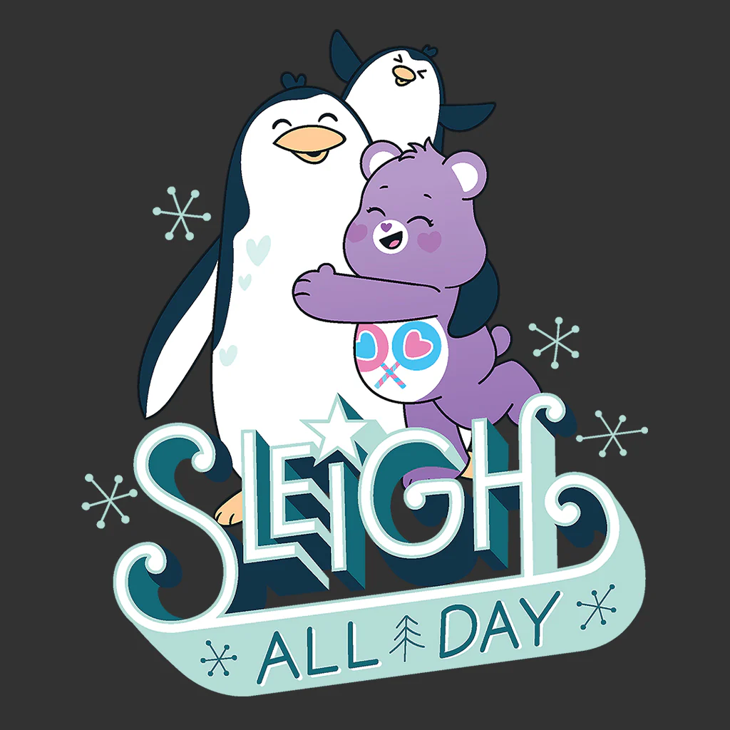 Care Bears Unlock The Magic Christmas Sleigh All Day Men's Hooded Sweatshirt - Image 5