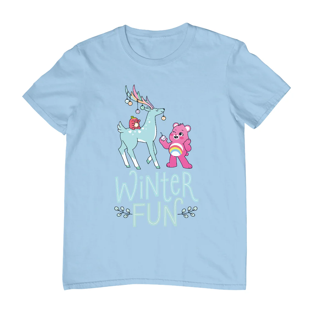 Care Bears Unlock The Magic Christmas Winter Fun Men's T-Shirt - Image 9