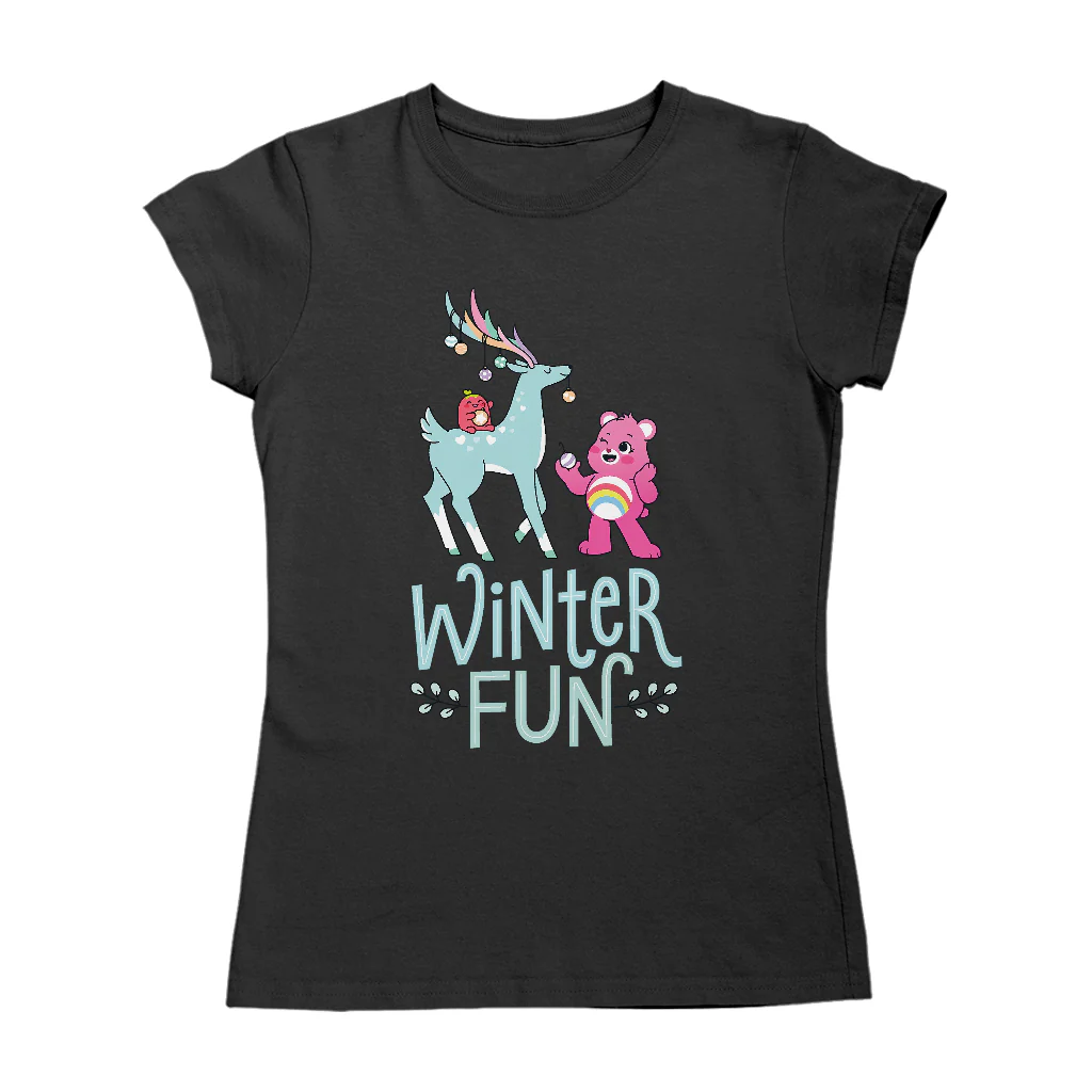 Care Bears Unlock The Magic Christmas Winter Fun Women's T-Shirt - Image 3