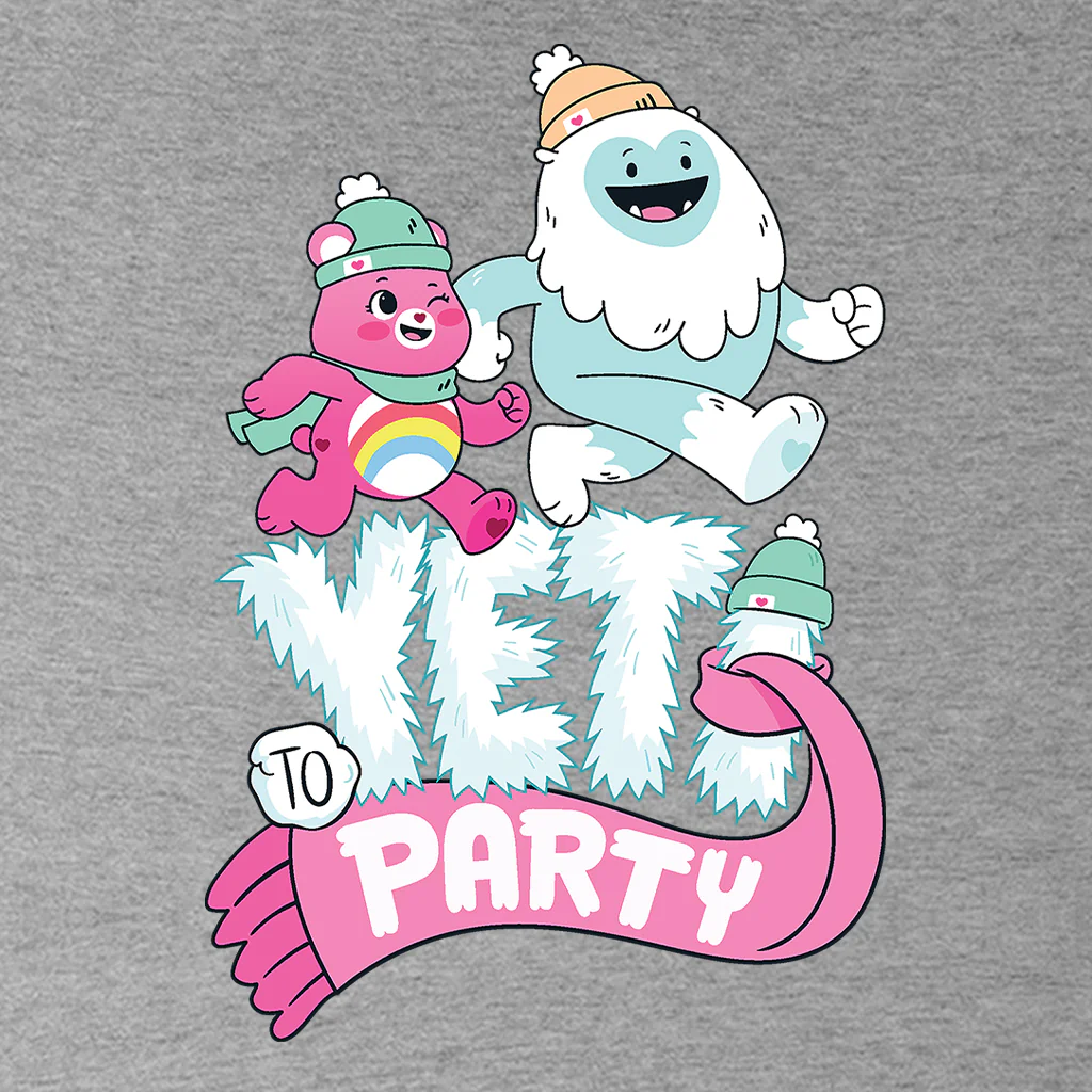 Care Bears Unlock The Magic Christmas Yeti Party Kids T-Shirt - Image 11