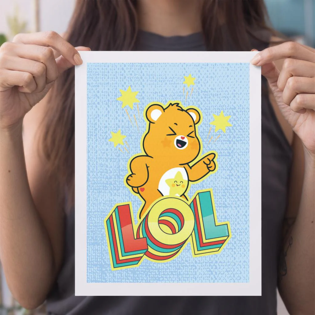Unlock The Magic Funshine Bear Lol A4 Print - Image 3