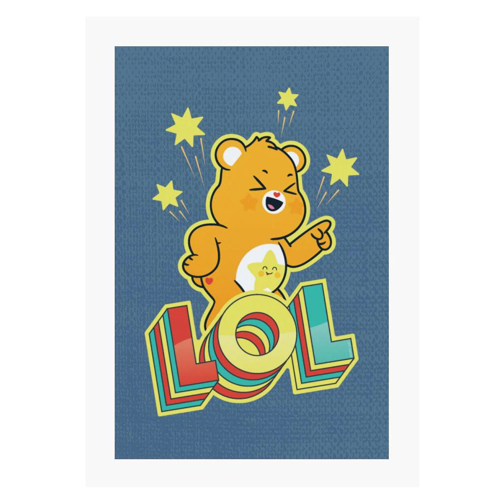 Unlock The Magic Funshine Bear Lol A4 Print - Image 4