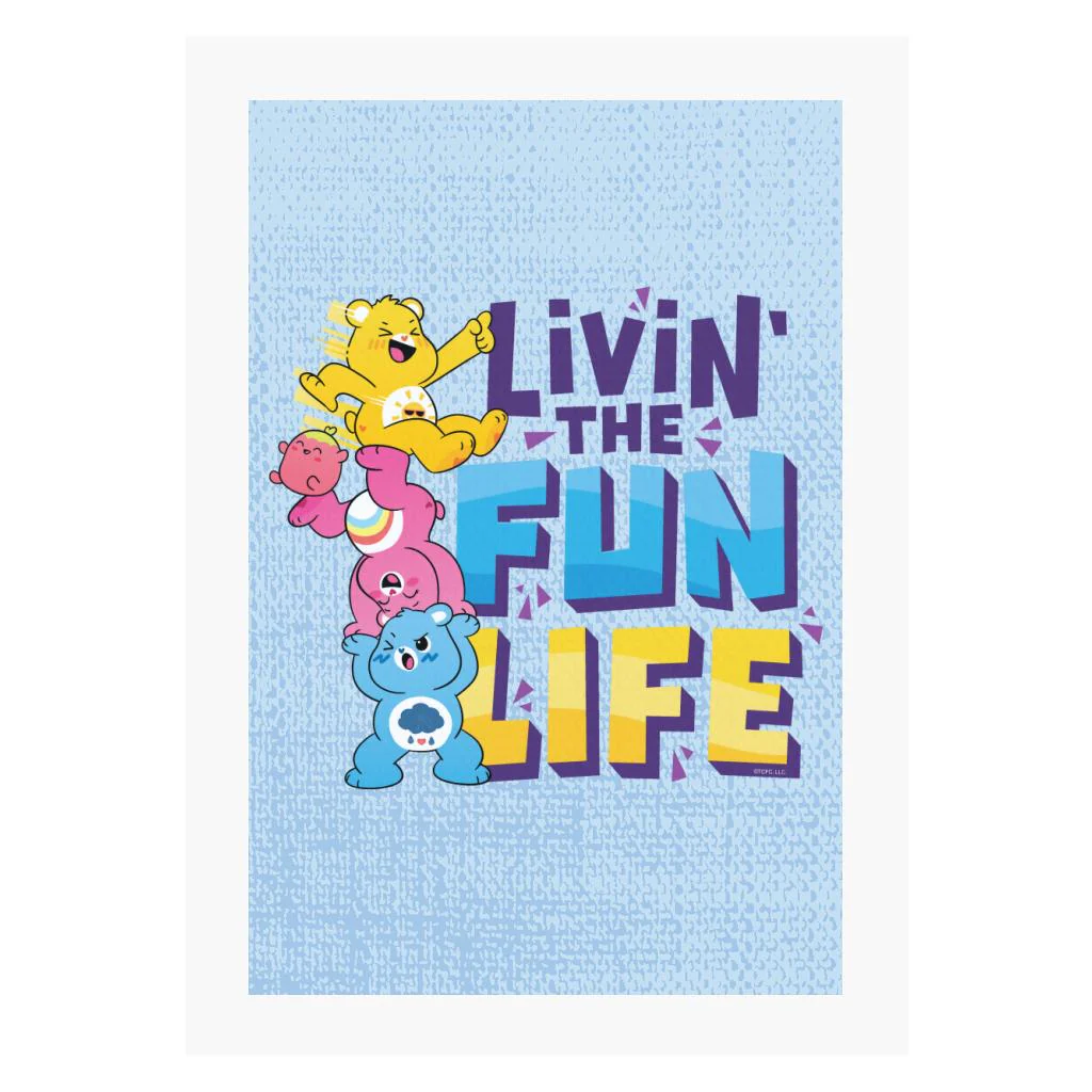 Unlock The Magic Livin The Fun Life A4 Print
