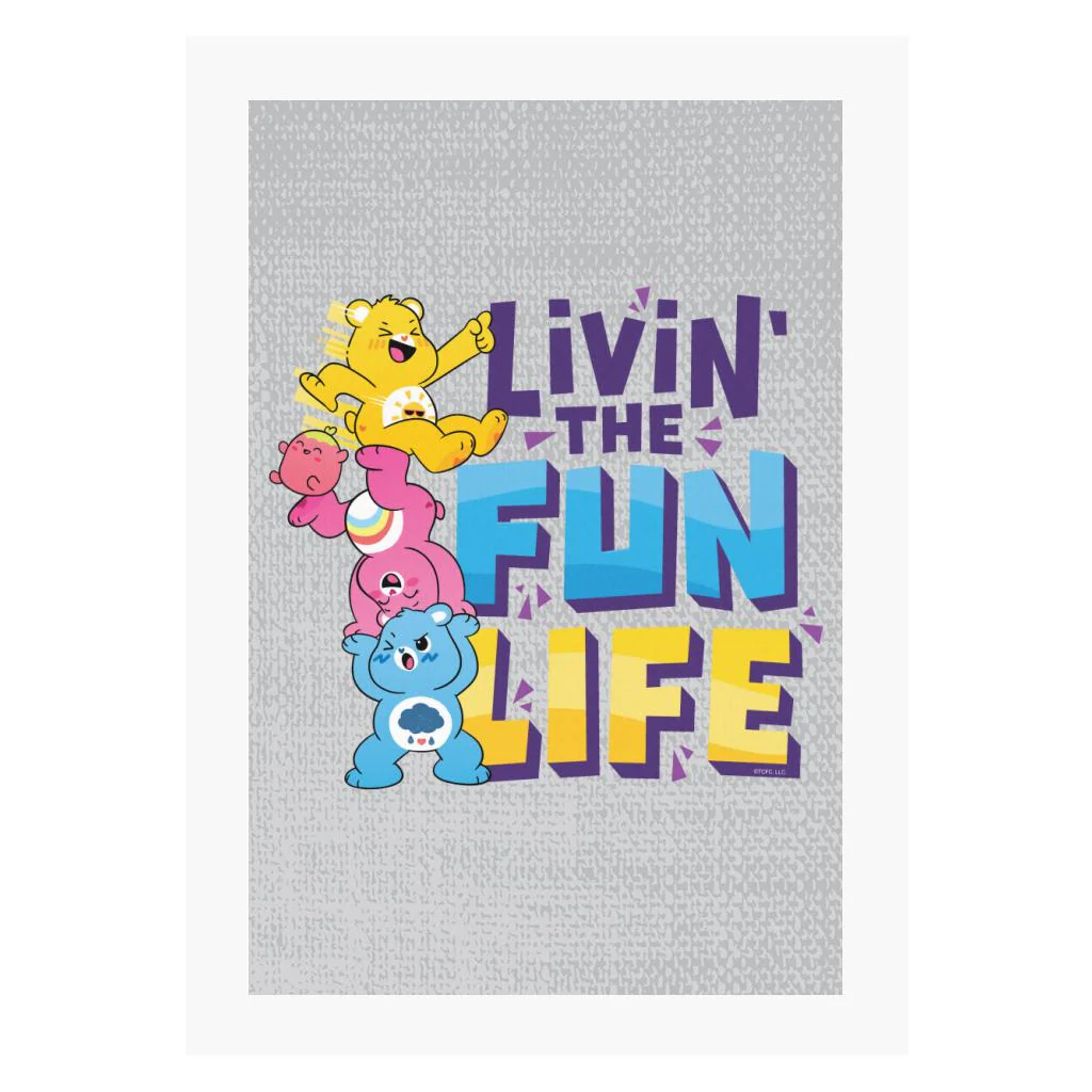 Unlock The Magic Livin The Fun Life A4 Print - Image 4