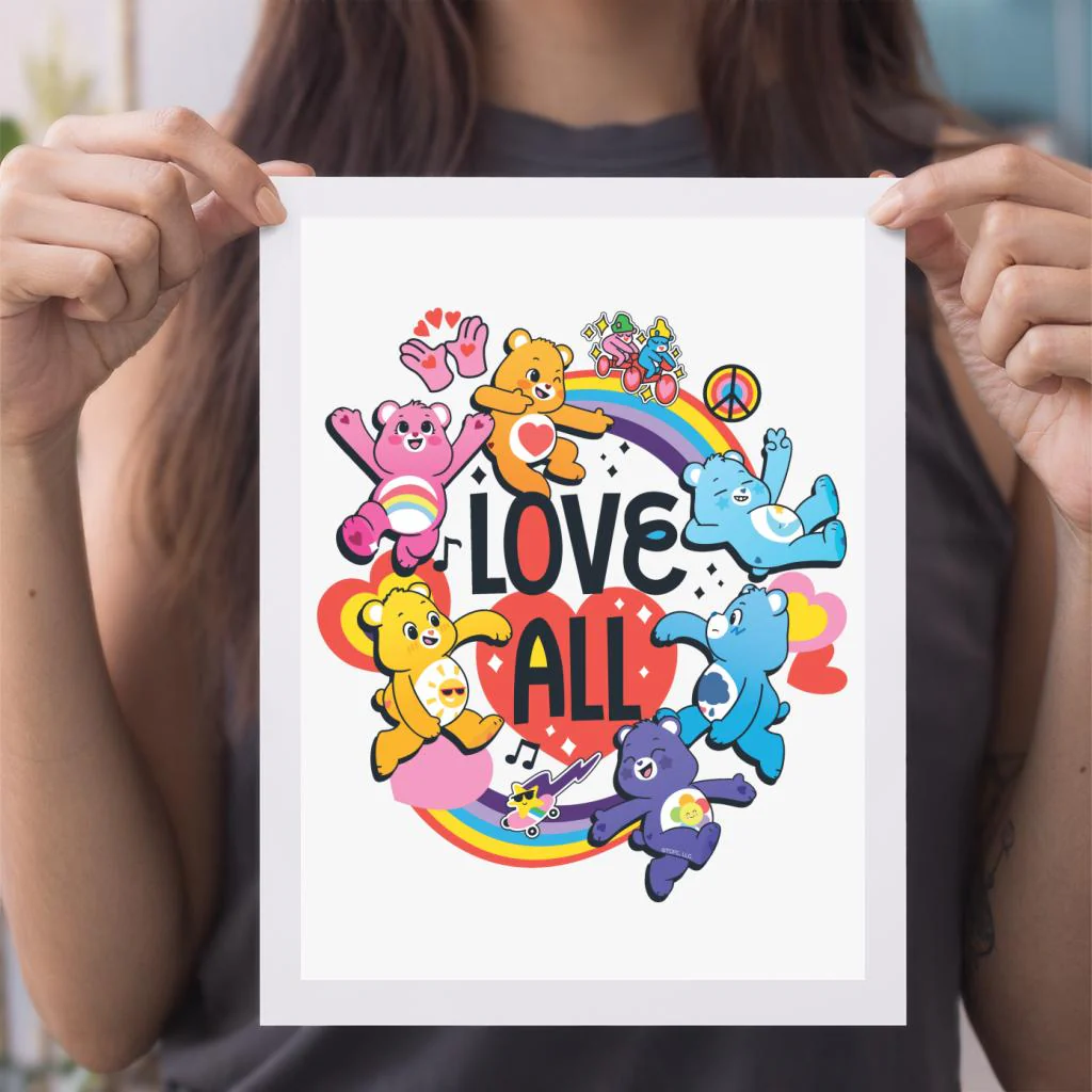 Unlock The Magic Love All A4 Print - Image 3
