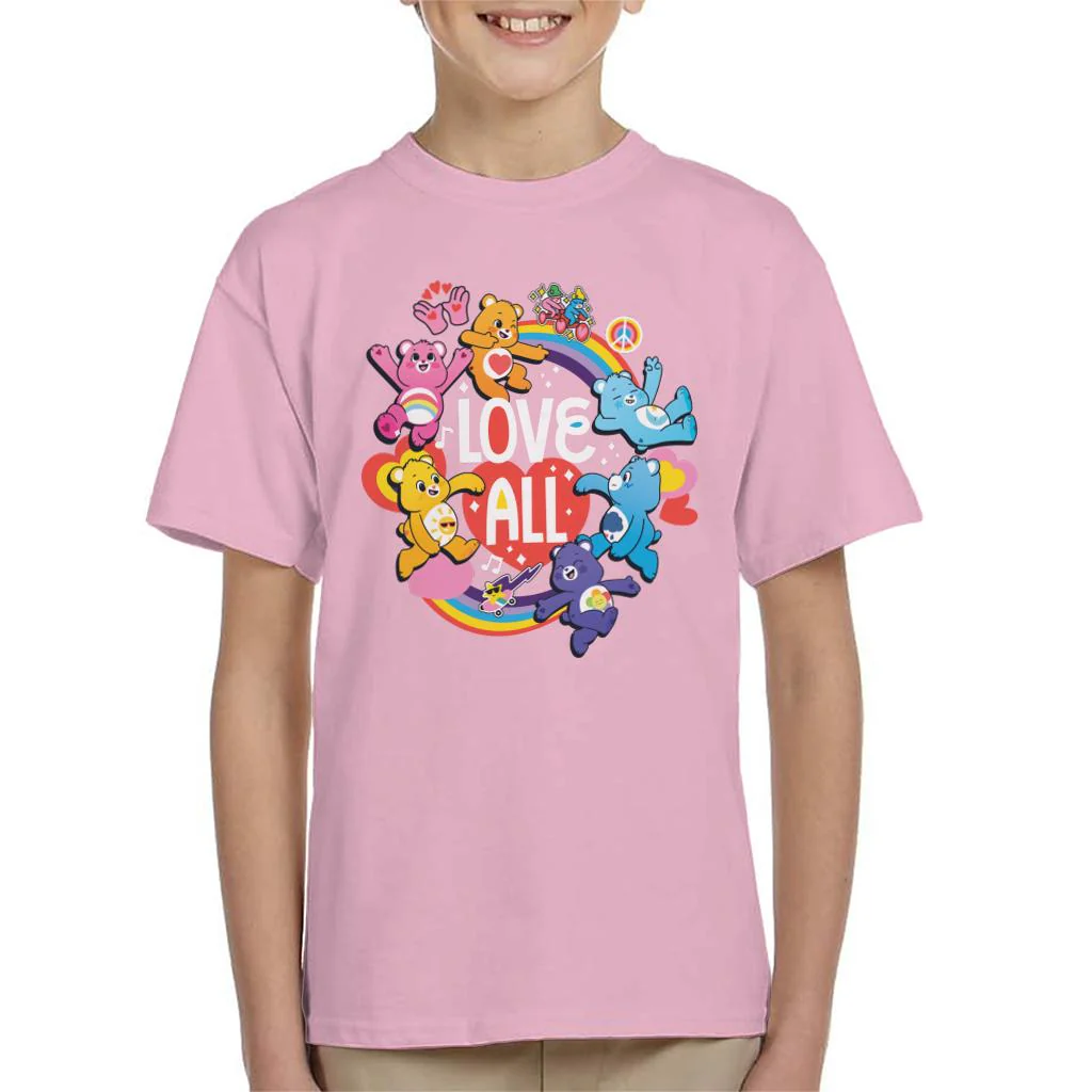 Unlock The Magic Love All White Text Kids T-Shirt - Image 5
