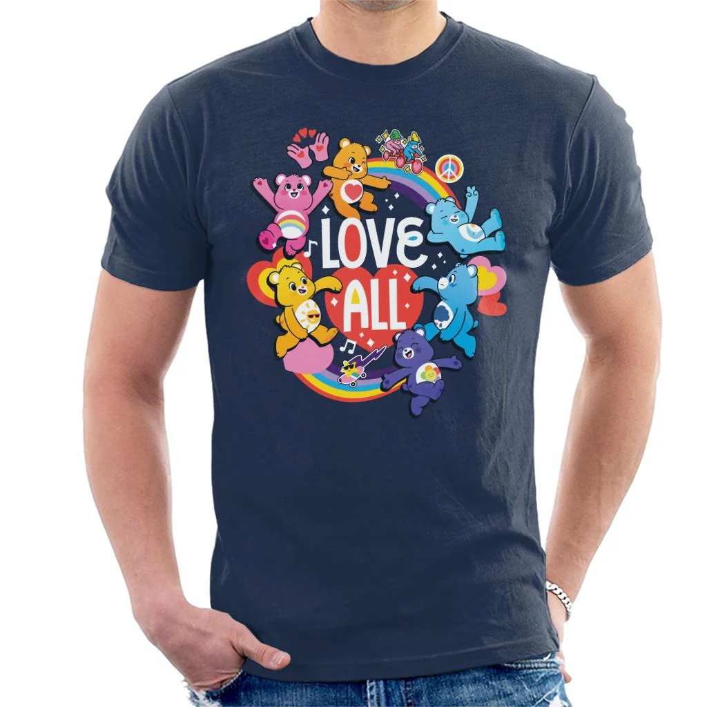 Unlock The Magic Love All White Text Men's T-Shirt
