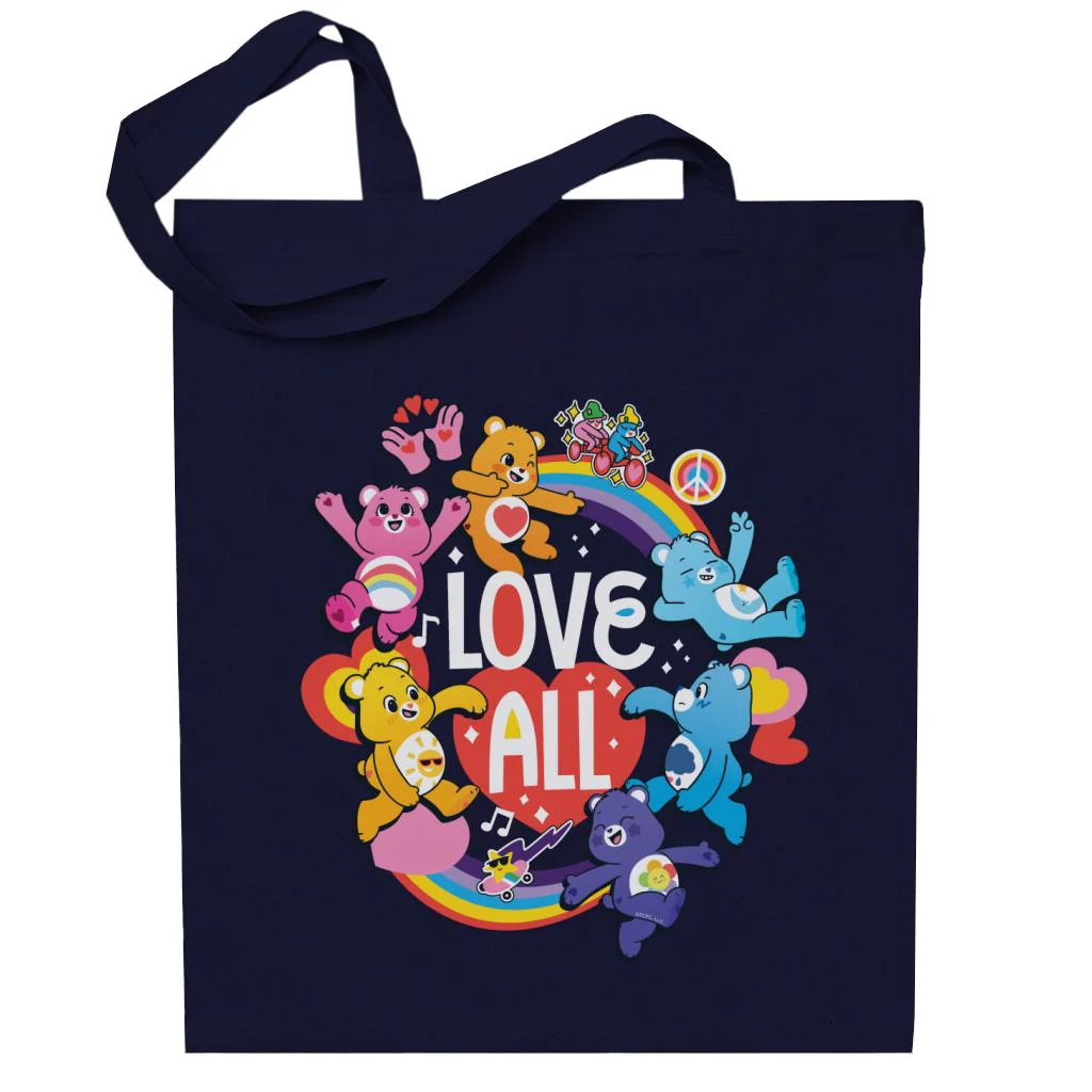 Unlock The Magic Love All White Text Tote Bag